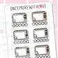 Movie or TV Review | Sticker Sheet