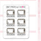 Movie or TV Review | Sticker Sheet