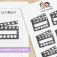 Movie Tracker | Sticker Sheet