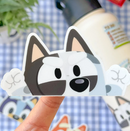 Muffin Cupcake Peeker | Car Decal