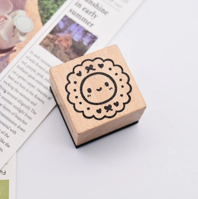 *PREORDER Wooden Stamp - Munchkin Doily