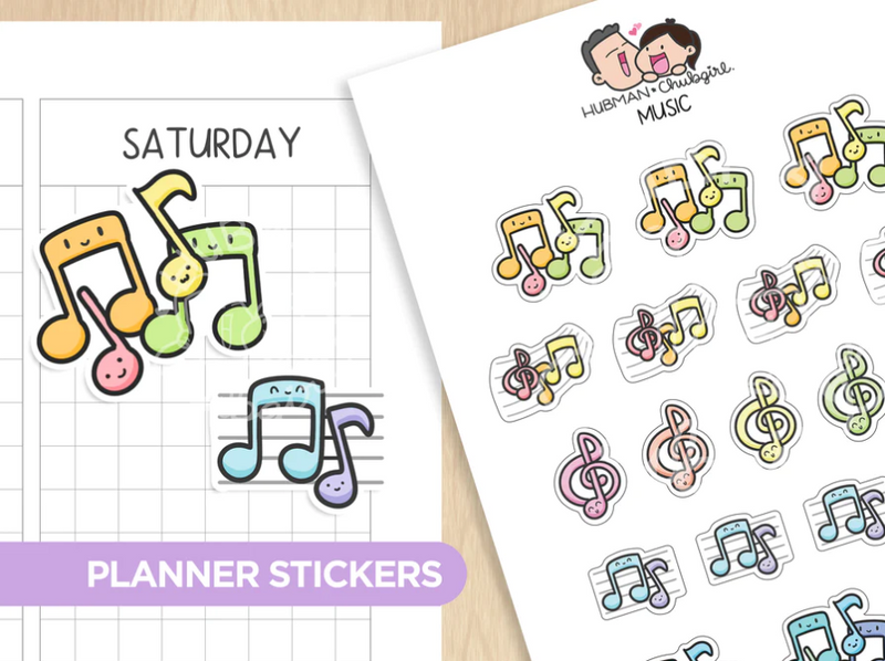 Music | Sticker Sheet