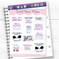 Nightmare Before Coffee Quotes | Sticker Sheet
