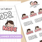 Nope | Sticker Sheet