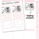 No Peeking - Pink | Sticker Sheet