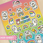 No Prob-Llama | BIG Sticker Sheet