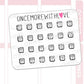 Mini Icons - Notebook | Sticker Sheet