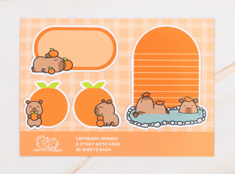 Autumn Capybara | Sticky Notes