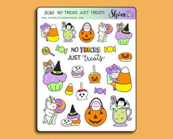 No Tricks Just Treats | Sticker Sheet