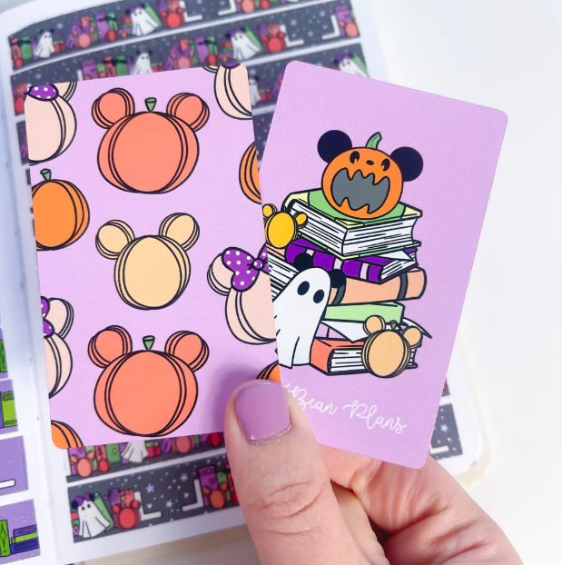 Not Scary Reads | Washi Card
