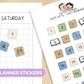 Cozy Bookworm - Date Dots | Sticker Sheet