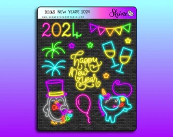 New Years 2024 | Sticker Sheet