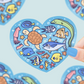 Ocean Animal Heart | Vinyl Sticker