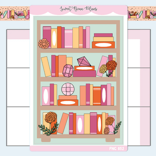 October 2024 Bookshelf | Large Sticker