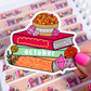 October Book Stack | Vinyl Sticker