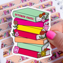 October Fave Books | Vinyl Sticker