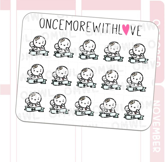 I Am... OK | Sticker Sheet