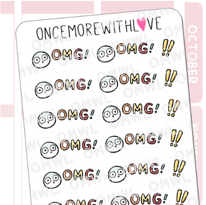 OMG! Munchkin | Sticker Sheet