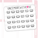 Mini - Open Book | Sticker Sheet