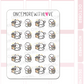 Opening Happy Mail | Sticker Sheet