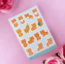 Orange Tabby Cats | Sticker Sheet