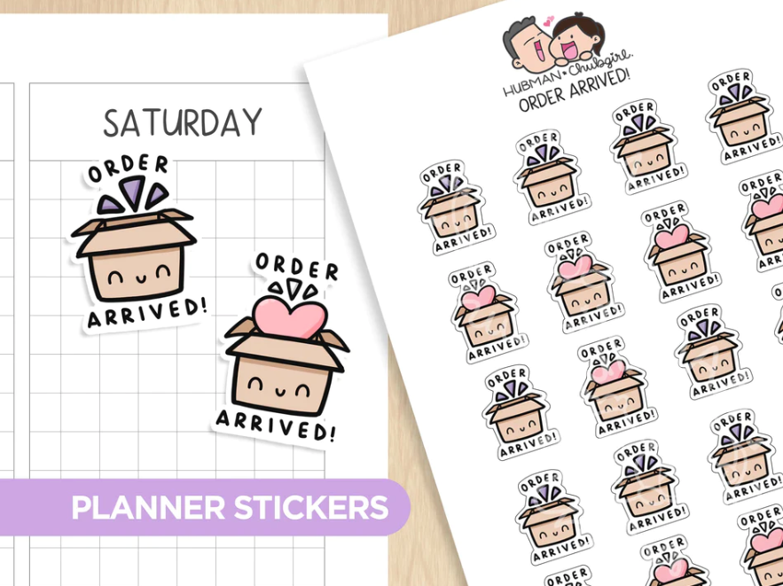 Order Arrived! | Sticker Sheet