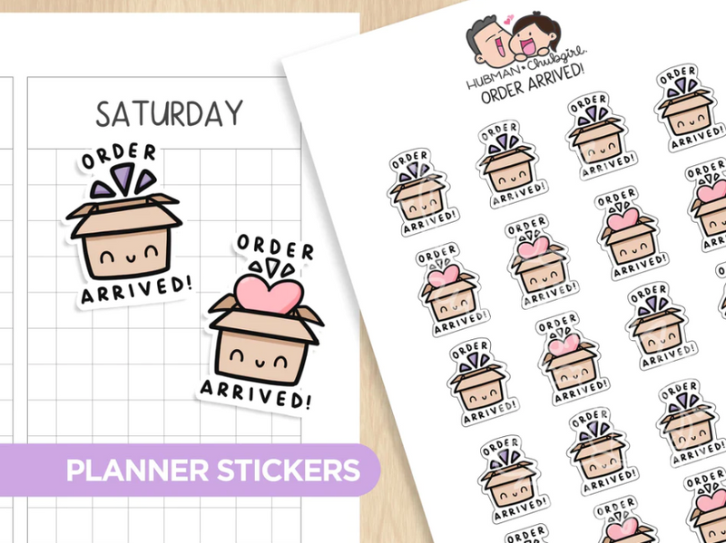 Order Arrived! | Sticker Sheet