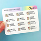 Order Groceries | Sticker Sheet