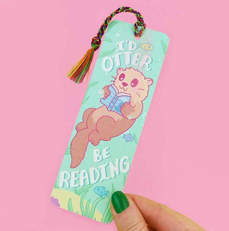 I'd Otter Be Reading Otter | Bookmark