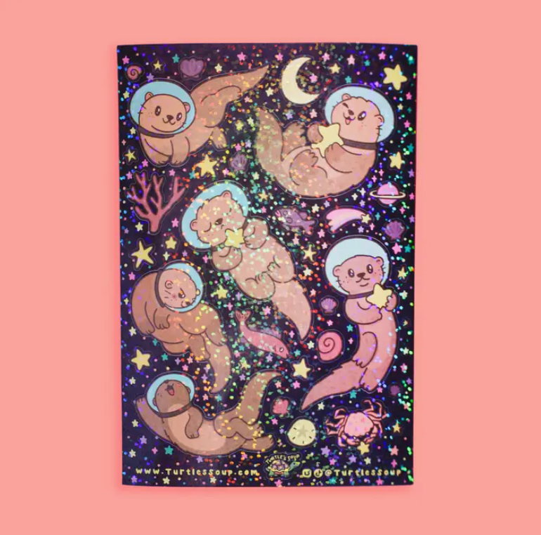 Otter This World | Vinyl Sticker Sheet