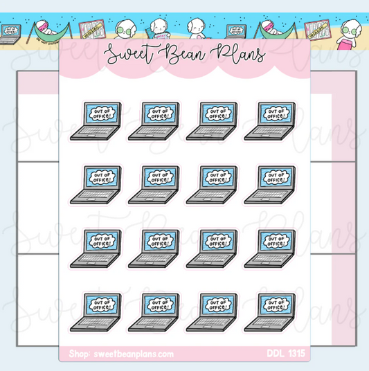 Out of Office | Sticker Sheet
