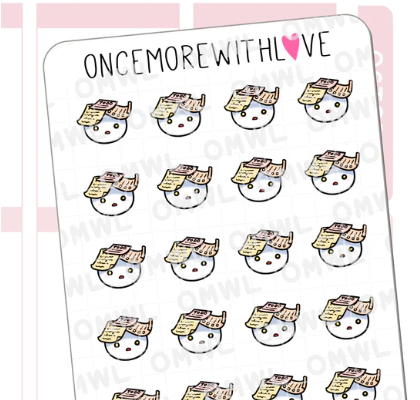 Overwhelmed by To Do Lists | Sticker Sheet