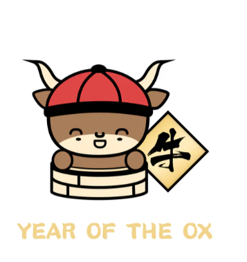 Zodiac - Year of the Ox | Enamel Pin