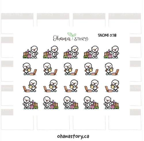 Pack Luggage | Sticker Sheet