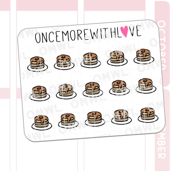 Mini - Pancake Doodle | Sticker Sheet