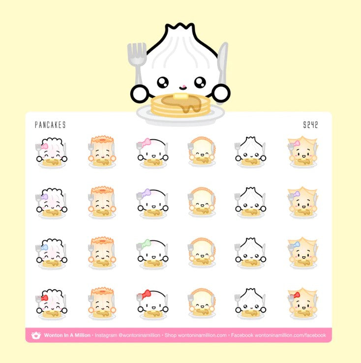 Pancakes | Sticker Sheet