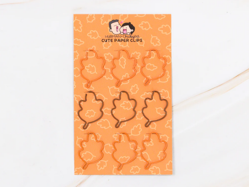 Autumn Capybaras Paper Clips