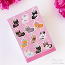 Party Cats | Sticker Sheet
