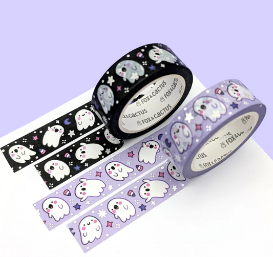 Party Ghosts (Black) | Washi
