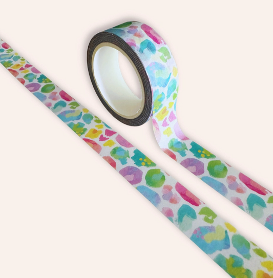 Limited Edition Kasey Rainbow Pastel Leopard | Washi