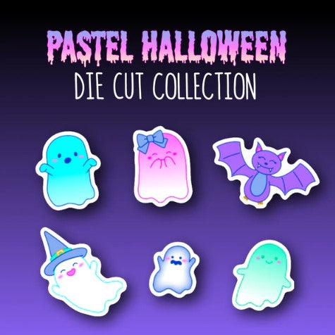 Pastel Halloween | Die Cut Stickers