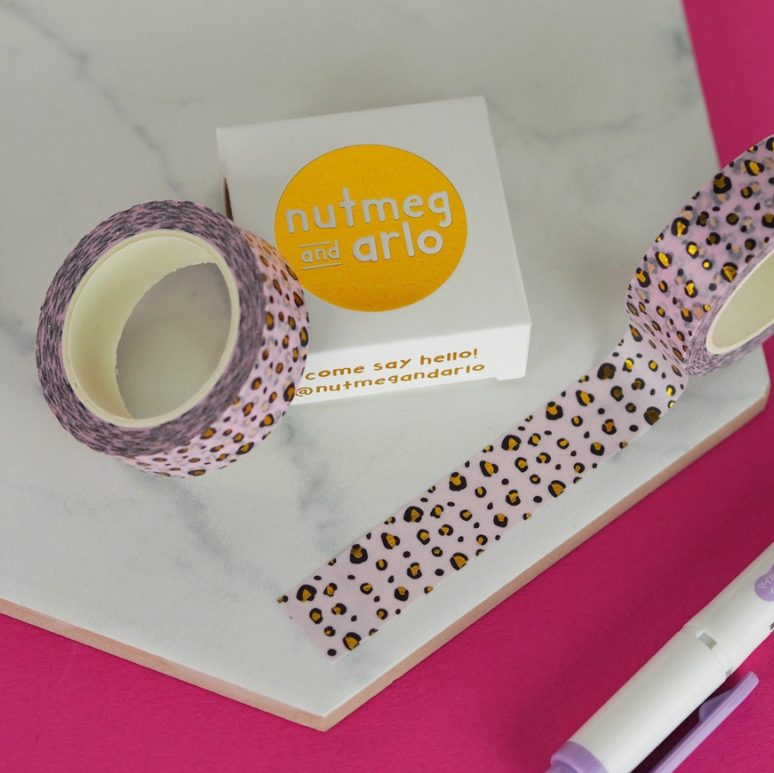 Pastel Leopard | Washi