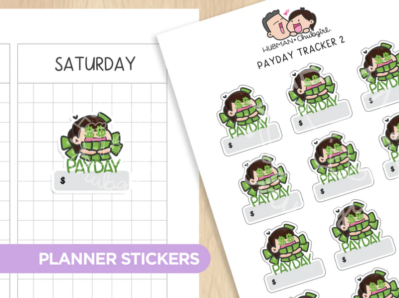 Payday Tracker 2 | Sticker Sheet