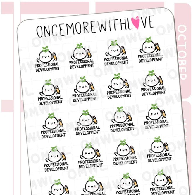 Professional Development | Sticker Sheet