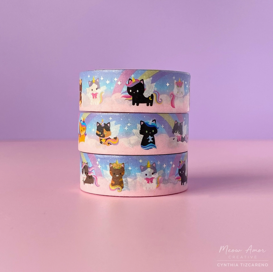 Unicorn Pegasus Cats | Washi