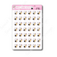 Kawaii Poe - Pencil | Sticker Sheet