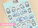 Penguin Buddies | Big Sticker Sheet