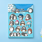 Penguin | Sticker Sheet
