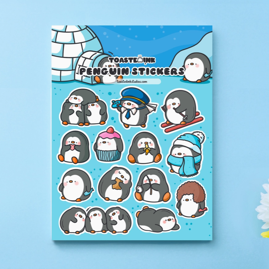 Penguin | Sticker Sheet
