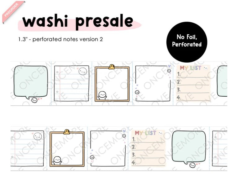 *PRESALE* Washi Bundle | Buy All (18)